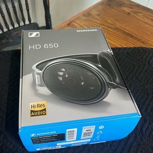 🖤New Sennheiser HD 650 Professional High Resolution Open Back Headphones